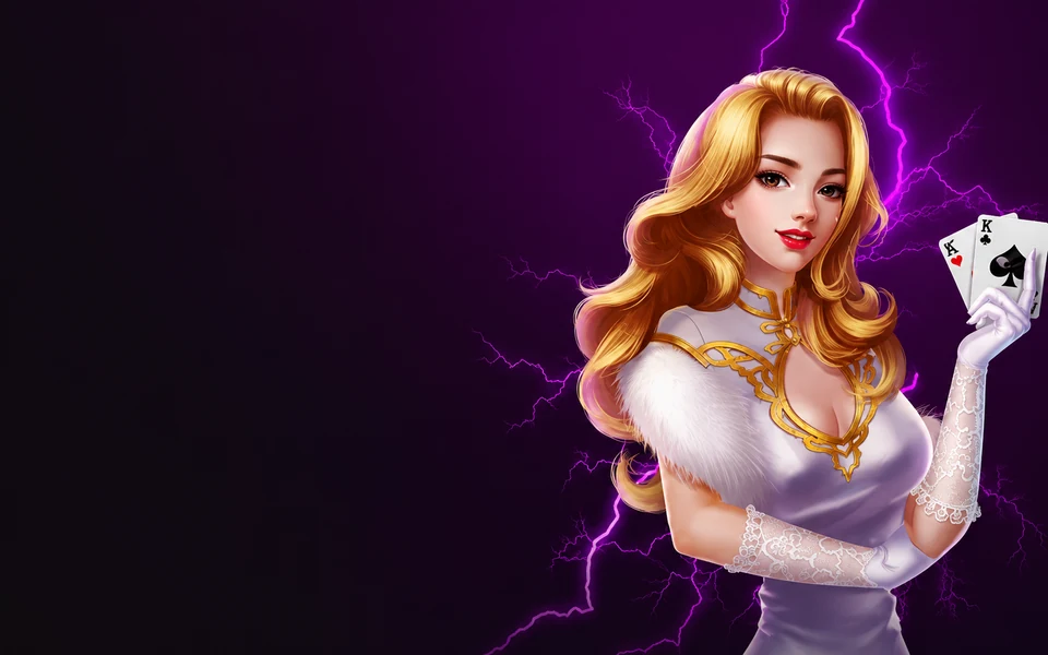 Live casino dealer aan een live blackjacktafel bij Instasino